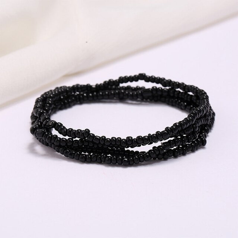 Summer Sexy Bikini Beach Belly Chain for Women Girls Bohemia Colorful Beads Belt Waist Chains Body Jewelry Vintage Waistband
