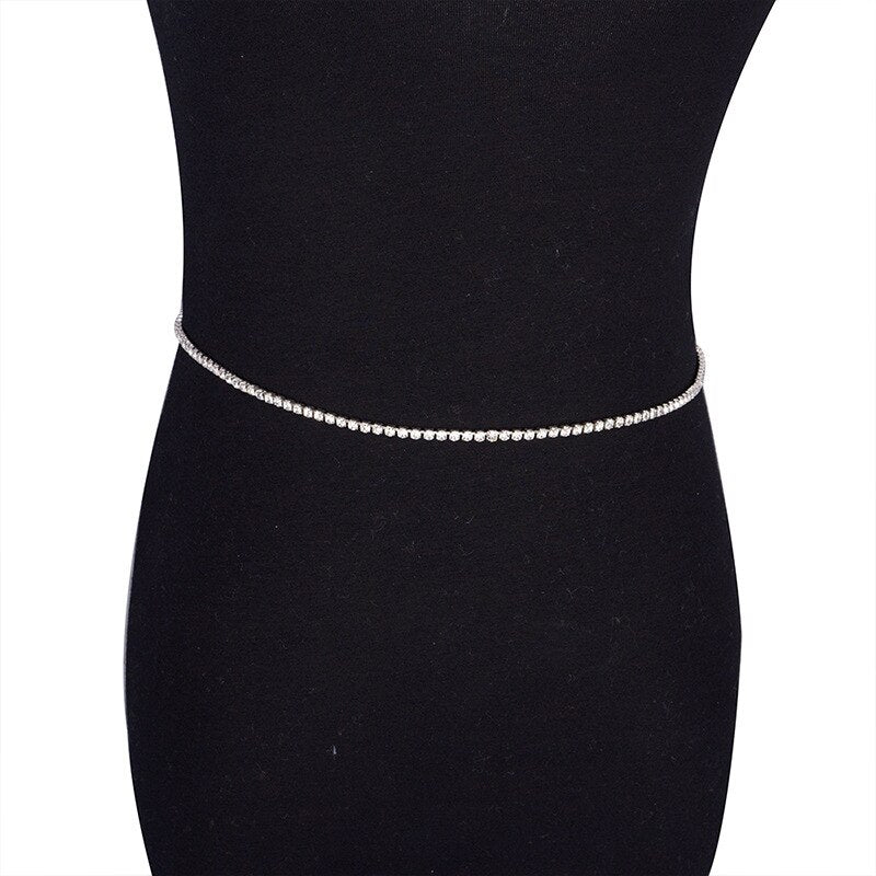 Boho Body Chain Jewelry Beach Waist Belly Bikini Chain for Women and Girls