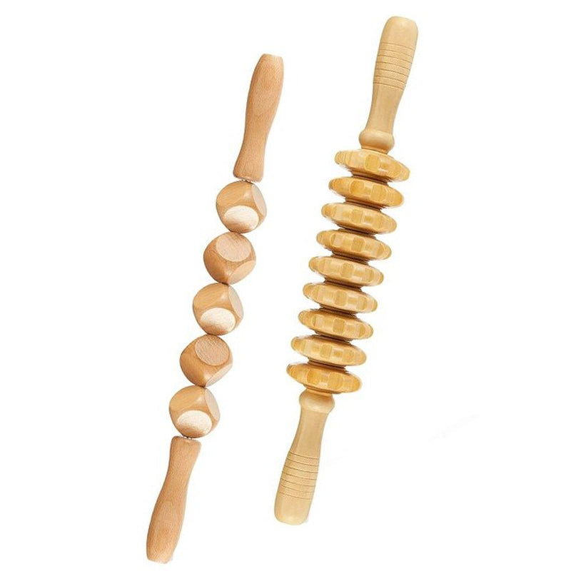 ZONGKUNG Wood Therapy Massager Maderoterapia Kit for Lymphatic Drainage anti Cellulite Body Slimmling Wood Gua Sha Massage Tools