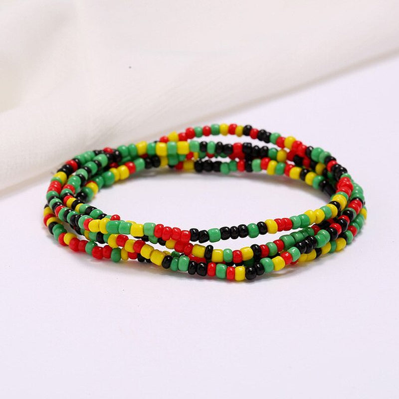 Summer Sexy Bikini Beach Belly Chain for Women Girls Bohemia Colorful Beads Belt Waist Chains Body Jewelry Vintage Waistband