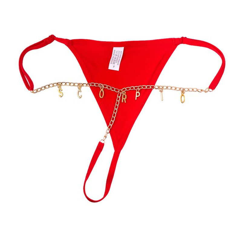 Summer Sexy Custom Name Letter Bikini Lace Thong Waist Chain for Women Silver Color Metal Chain Valentine'S Day Body Jewelry