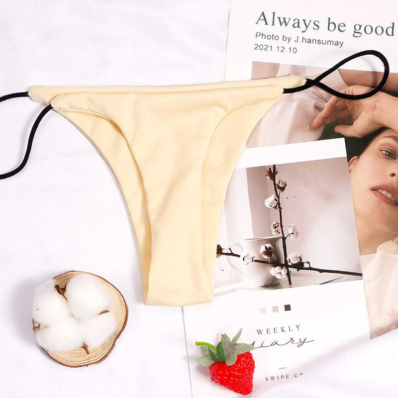 Sexy Custom Multicolor Panties Bikini Thong Body Chain Women Crystal 26 Initials Letter DIY Underwear Waist Chain Body Jewellery