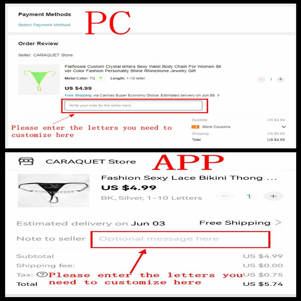 Sexy Custom Multicolor Panties Bikini Thong Body Chain Women Crystal 26 Initials Letter DIY Underwear Waist Chain Body Jewellery
