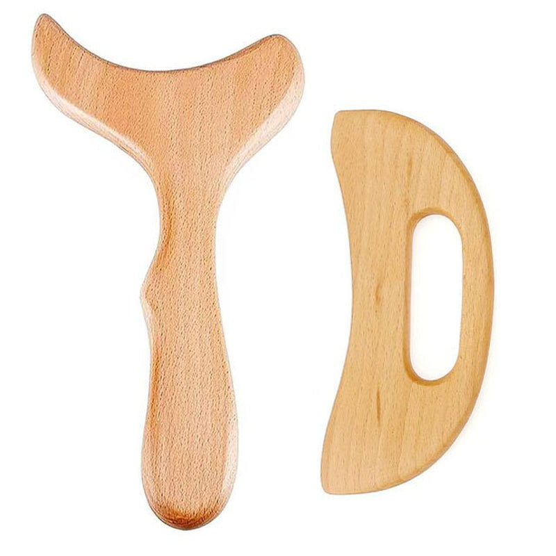 ZONGKUNG Wood Therapy Massager Maderoterapia Kit for Lymphatic Drainage anti Cellulite Body Slimmling Wood Gua Sha Massage Tools